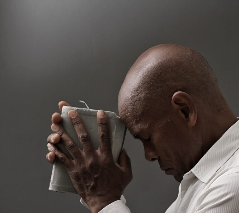 Man,Praying,To,God,With,Hands,Together,Caribbean,Man,Praying